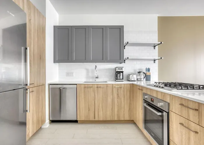 Appartement W Loop 1br W Gym Coworking Nr Uic Chi-754 *