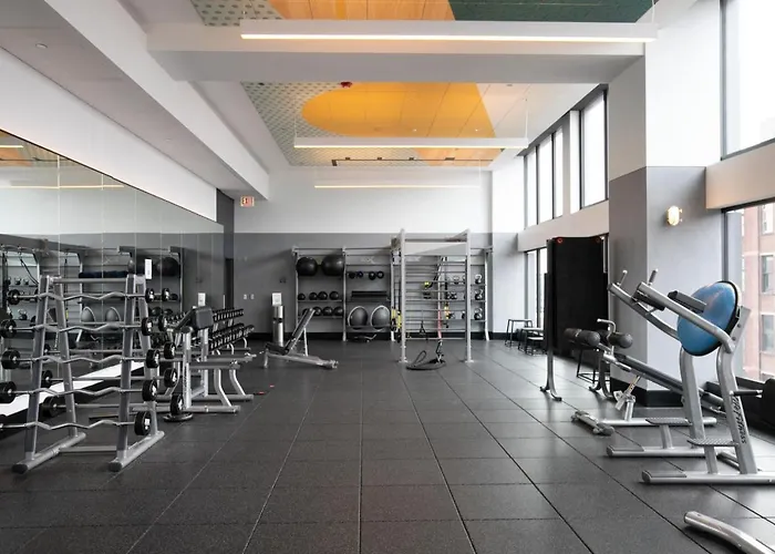 Appartement W Loop 1br W Gym Coworking Nr Uic Chi-754 *