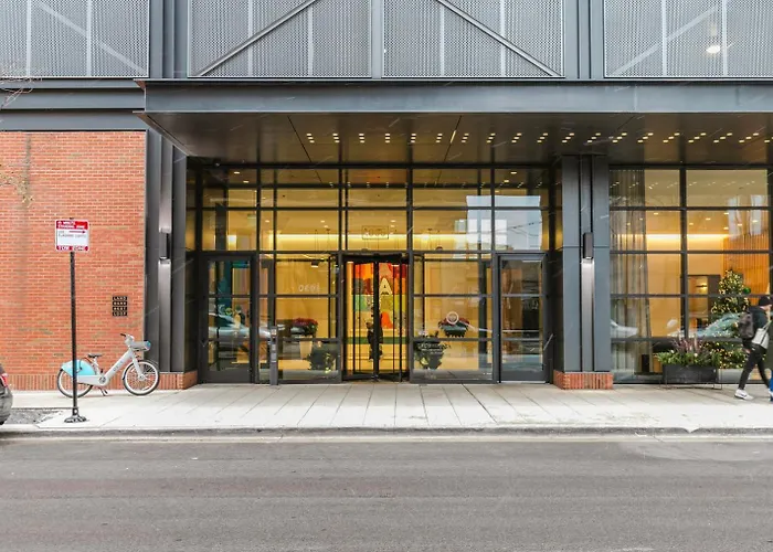 Appartement W Loop 1br W Gym Coworking Nr Uic Chi-754 *